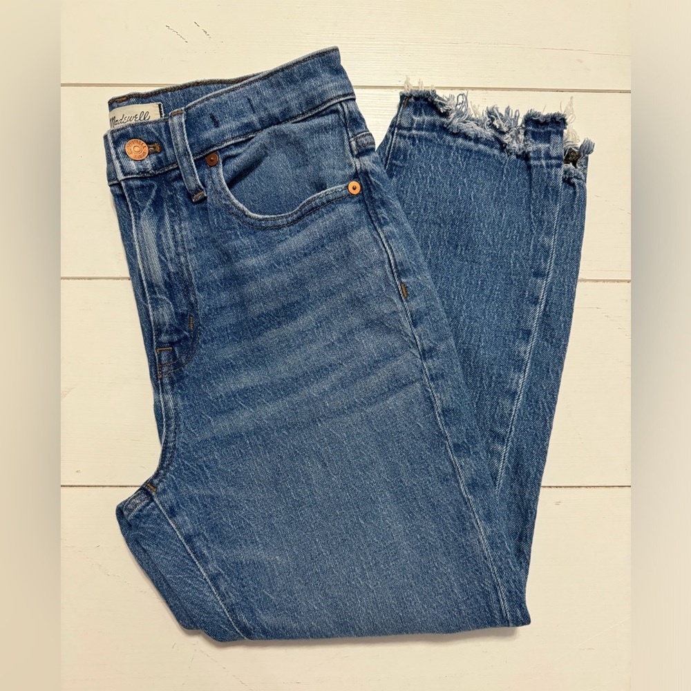 Madewell Slim Crop Boyfriend Jeans